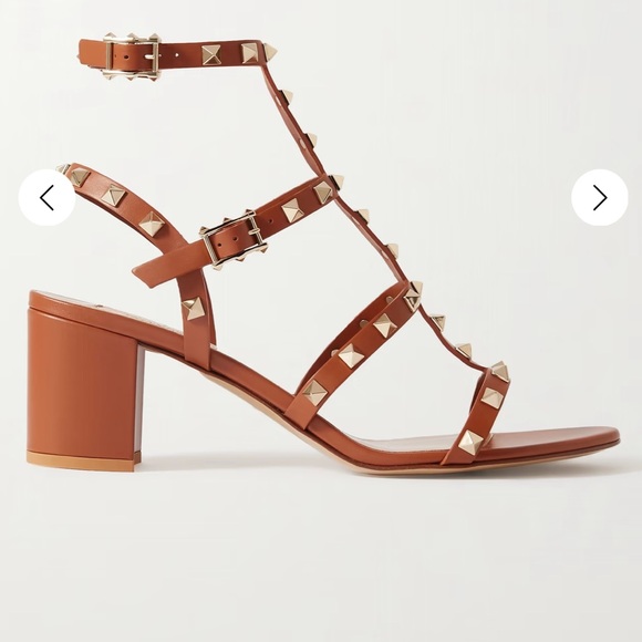 VALENTINO GARAVANI
Rockstud 55 leather sandals - Picture 2 of 8